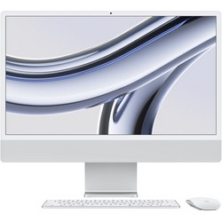 Apple iMac 24" Retina 4,5K 2023 MQRJ3 (Apple M3, 10-Core GPU, 8GB, 256GB SSD, серебристый)