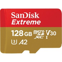Флэш-карта MicroSDXC Sandisk Extreme 128Gb High speed 190/90