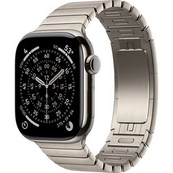 Apple Watch Series 11, 42 mm, Natural Titanium Link Bracelet