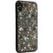 Чехол-накладка пластиковая KZDOO Flash TPU+Lucite для Iphone XS Max (6.5") силиконовый борт Золотая - фото 21620