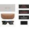 Ray-Ban Wayfarer (Gen 2) RW4012 Shiny Black/ Transitions Graphite Green lenses Size L (53mm) - фото 87733