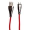 Дата-кабель USB Hoco U75 Magnetic charging data cable for MicroUSB (1.2м) (3A) Красный - фото 55804