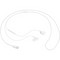 Samsung AKG Type-C Earphones White - фото 91283