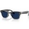 Ray-Ban Wayfarer (Gen 2) RW4012 Shiny Transparent Gray/ Transitions Sapphire lenses Size L (53mm) - фото 100343