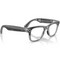 Ray-Ban Wayfarer (Gen 2) RW4012 Shiny Transparent Gray/ Transitions Sapphire lenses Size L (53mm) - фото 100348