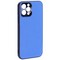 Чехол-накладка пластиковая GKS Design Creative Case с силиконовыми бортами для iPhone 12 Pro (6.1") Синий - фото 104630