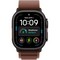 Apple Watch Ultra 4 49mm GPS + Cellular Black Titanium Case with Burgundy Alpine Loop S/M/L - фото 105321