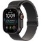Apple Watch Ultra 4 49mm GPS + Cellular Black Titanium Case with Black Titanium Milanese Loop S/M/L - фото 105337