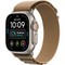 Apple Watch Ultra 4 49mm GPS + Cellular Natural Titanium Case with Desert Alpine Loop S/M/L - фото 105346