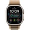 Apple Watch Ultra 4 49mm GPS + Cellular Natural Titanium Case with Desert Alpine Loop S/M/L - фото 105347