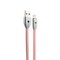 Дата-кабель USB Remax Knight Cable (RC-043i) LIGHTNING плоский 2.1A fast charging (1.0 м) Розовый - фото 55900