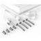 Вентилятор 120мм ID-Cooling AS-120-ARGB-W Trio 3-Pack PWM White Ret - фото 111092