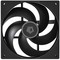 Вентилятор 140мм ID-Cooling AS-140-K Duet PWM Black Ret - фото 111157