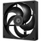 Вентилятор 140мм ID-Cooling AS-140-K Duet PWM Black Ret - фото 111159