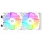 Система водяного охлаждения ID-Cooling FX240 LCD White ARGB S1150/1155/S1156/1151/1200, S1700/1851 AM4/AM5 ( FX240 LCD White ) - фото 111226