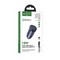 Разделитель автомобильный Hoco Z39 Farsighted dual port QC3.0 Car charger с кабелем MicroUSB (2USB: 3.6V-6.5V & 3A 18W) Синий - фото 56113