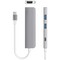 Переходник USB Type-C - HDMI Deppa D-73118 Power Delivery Графитовый(#) - фото 9939