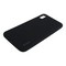 Чехол-накладка Deppa Case Silk TPU Soft touch D-89036 для iPhone XS Max (6.5") 1мм Черный металик - фото 51149