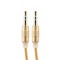 Кабель COTECi Nylon Audio line Cable Aux CS5057-CE 3.5mm (1.5 м) Золотистый - фото 53026