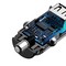 Разделитель автомобильный Baseus Square metal 30W Dual QC3.0 Quick Car Charger (2USB: 5V&5A) CCALL-DS01 Черный - фото 55019