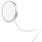 Беспроводное зарядное устройство Hoco Qi Original Series Magnetic MagSafe Charger (CW30) для Apple iPhone 15W Серебристый - фото 55061