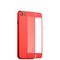 Чехол-накладка супертонкая Coblue Slim Series PP Case & Glass (2в1) для iPhone SE (2020г.)/ 8/ 7 (4.7) Красный - фото 55468