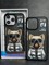 Чехол силиконовый Nimmy Friends Cool Cute 2.0/ Little rich tycoon для iPhone 15 Pro Max (6.7") Черный - фото 63337