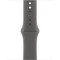 Apple Watch Series 11, 42 mm, Jet Black Aluminium Stone Gray Sport Band SM/ML - фото 83358