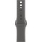 Apple Watch Series 11, 46 mm, Jet Black Aluminium Stone Gray Sport Band SM/ML - фото 83374