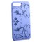 Чехол-накладка силиконовый Silicone Cover для iPhone 8 Plus/ 7 Plus (5.5") Узор Сиреневый - фото 55602