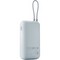 Внешний аккумулятор Xiaomi Power Bank 10000mAh (Integrated Cable) Ice Blue - фото 73826