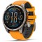 Garmin Fenix 8 47mm Amoled Sapphire Titanium with Spark Orange Silicone (010-02904-11) - фото 81804