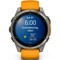 Garmin Fenix 8 47mm Amoled Sapphire Titanium with Spark Orange Silicone (010-02904-11) - фото 81806