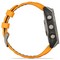 Garmin Fenix 8 47mm Amoled Sapphire Titanium with Spark Orange Silicone (010-02904-11) - фото 81809