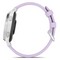 Garmin LILY 2 Active Silver with Purple Jasmine Silicone Band (010-02891-01) - фото 81929