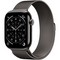 Apple Watch Series 11, 46 mm, S-M/M-L Slate Titanium Milanese Loop - фото 83412 Apple Watch Series 11, 46 mm, S-M/M-L Slate Titanium Milanese Loop - фото 83412